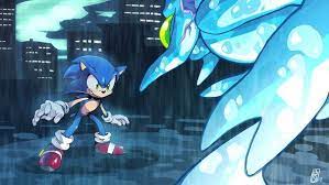 vs chaos sonic fan art sonic and shadow sonic art