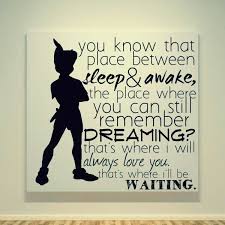 Items Similar To 20 X 20 Peter Pan Neverland Quote Canvas Painting Ready To Hang On Etsy Neverland Quotes Inspirational Quotes Disney Quotes