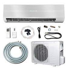 110 ac unit with heat. Ramsond 9 500 Btu 3 4 Ton Ductless Duct Free Mini Split Air Conditioner And Heat Pump 110v 60hz 27gw2 The Home Depot