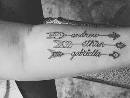 Dienes name tattoo on left forearm. My New Tat Tattoos For Kids Unique Tattoos Mom Tattoos
