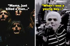 Break down the elements that make pop music so enjoyable, plus learn about its artists, producers, genres, and chart toppers, in this collection. Quiz First Lines Of Famous Songs