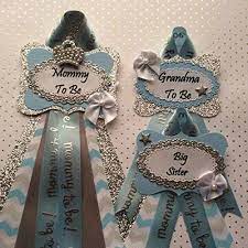 Look no further than zazzle for unique baby shower gifts. Amazon Com Blue Silver Prince Baby Shower Corsage Prince Theme Baby Shower Mommy To Be Or Any Other Name Corsage Handmade