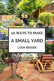 You the green look you crave in a very compact space. 14 Ways To Make Your Small Yard Seem Big Small Yard Design Small Yard Landscaping Small Backyard Landscaping