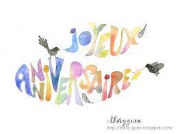 Invitez vos proches à votre anniversaire avec nos cartes imprimées. Carte Joyeux Anniversaire Aquarelle Multicolore Arc En Ciel Cartes Par Thevy Guex Happy Birthday Birds Happy Birthday Flower Happy Birthday