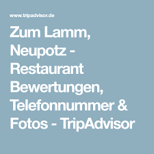 Zum Lamm Neupotz Restaurant Bewertungen Telefonnummer Fotos Tripadvisor Restaurant Lamm Bewertung