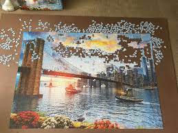 Completing a 5,000 ravensburger puzzle over 14 days. Our First 4 000 Piece Puzzle Has Come To A Crawl Jigsawpuzzles