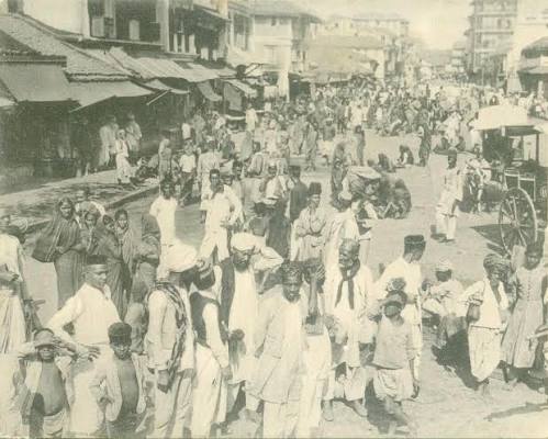 1850-1925 India, Views of old Bombay. Full collection of restored photographs. Updated.