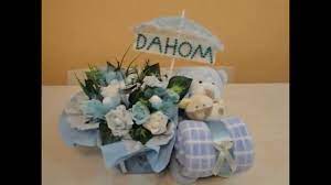 فازه زجاجية بشكل أنيق مع ورد. Ø¨ÙˆÙƒÙŠÙ‡Ø§Øª Ø«ÙŠØ§Ø¨ Ø§Ù„Ù…ÙˆØ§Ù„ÙŠØ¯ Baby Clothes Bouquet Youtube
