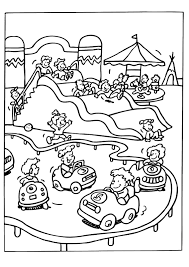 They help parents by bringing the outdoors inside on those days where outside play is not an option. Amusement Park Coloring Pages