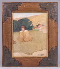 Lucia Mathews Watercolor c1914