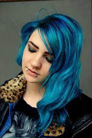 For the most vibrant results, we recommend lightening hair to a very light level 9 blonde and toning hair to prevent unwanted tones. Pictures Of Manic Panic S Voodoo Blue Coming June 2012 Photo 1 Turquoise Hair Blue Hair Hair Class
