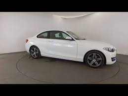 Bmw 2 Series 218 D Sport Air Conditioning Alloy Wheels Bluetooth Dab Radio Satellite Navigation In White With 24 000 Bmw 2 Mustang Wheels Bmw