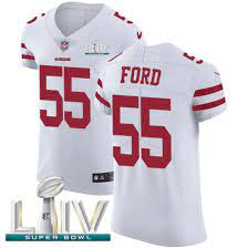 2020 Nike 49ers 55 Dee Ford White Super Bowl Liv Men S Stitched Nfl Vapor Untouchable Elite Jersey Kwon Alexander Super Bowl 49ers