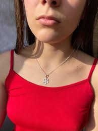 Snowflake Silver Pendant, Snowflake Necklace, Sterling 925 Silver Flake  Necklace, Snowflake Pendant, Winter Jewelry