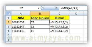 Tangkapan layar di bawah ini adalah panduan untuk mengubah data flat anda menjadi cara mengkonversi data ke tabel pada microsoft excel. Cara Mengambil Sebagian Teks Dari Sel Ms Excel Cara Aimyaya Cara Semua Cara