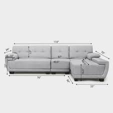 Fab Home Frederick L Shape Sofa Grey L Shape Sofas Living Room Sofa Design Corner Sofa Design Modern Sofa Couch