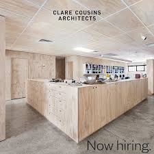 Clare Cousins On Instagram We Re Looking For An Architect Or Experienced Graduate With 5 Yea Modern Office Space Australian Interior Design Plywood Interior