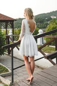 Also, check out mother of the bride dresses with short sleeves for more ideas!. Short Wedding Dress In Simple Wedding Dress Style Bridesmaid Etsy