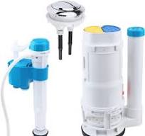 Toilet Dual Flush Valve,Fill Valve,Push Button,Toilet Repair ...