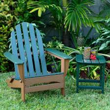 Exclusive This Poly Wood Teak N Green Adirondack Chair Is All Weather Two Toned And Re Green Adirondack Chairs Plastic Adirondack Chairs Adirondack Chairs