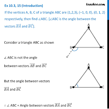 What are the coordinates of a triangle? Ex 10 3 15 If Vertices Of A B C Of Triangle Are 1 2 3 1 0