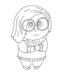 This featured movie by disney pixar was directed by pete docter, who previously directed up and monsters inc. 10 Adorable Inside Out Coloring Pages For Your Little One