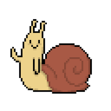 In the episode mortal folly, the lich possesses the snail to break the amber prison where he is trapped. Been A While Since I Ve Posted On Here Hope You Like My Waving Snail From Adventure Time Pixelart
