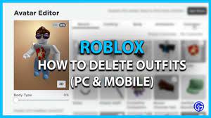 That's why we create megathreads to help keep everything organized and tidy. How To Delete Outfits In Roblox 2021 Pc Mobile