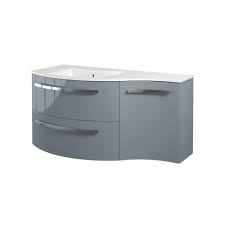 These types of vanities include a small or a large cabinet below or to the side of the sink for bathroom storage that matches the décor. Latoscana 43 Modern Bathroom Vanity Right Side Cabinet Ambra Series The Sink Boutique