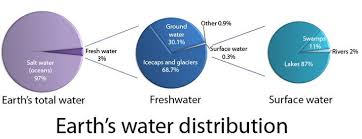 Over 70 Of The Earth S Surface Is Covered In Water Yet Most Of This Is Made Up Of Seawater In Oceans Just A Small Amount Is Freshwat Earth Groundwater Water