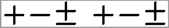 How To Change The Font Of Math Operators E G Plus And Minus Tex Latex Stack Exchange