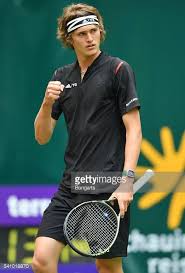 alexander zverev of germany celebrates in his half final match alexander zverev tennis players roger federer