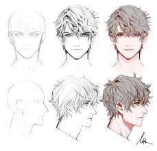 Image result for anime male hairstyles. Male Hairstyles Drawing Abbey Blog Anime Boy Hair How To Draw Hair Drawing Male Hair