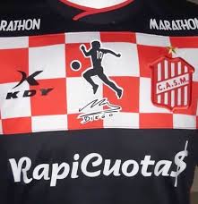 San martin de tucuman camiseta 2021. Estampado Parche Homenaje Maradona San Martin Tucuman