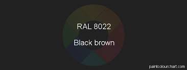 If you have a cooler skin colour, try a lighter brown or a redder brown. Ral 8022 Painting Ral 8022 Black Brown Paintcolourchart Com
