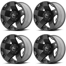Black 8 Lug Wheels Pin On Wheels