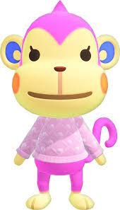 Nana Is A Normal Monkey Villager From The Animal Crossing Series She Debuted In Animal Cr Animal Crossing Characters Animal Crossing Animal Crossing Villagers
