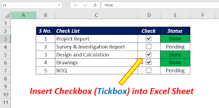 How To Insert A Checkbox In Excel | Wps Office Academy