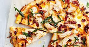 Christmas Turkey Pizza Recipe Turkey Pizza Leftover Turkey Recipes Healthy Meals To Cook