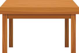 Vector Table Wood Tables Free Transparent Image Hq Furniture Wood Table Retro Appliances