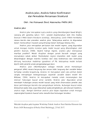 Http Staffnew Uny Ac Id Upload 132255129 Pengabdian 5 Materi Analisis 20jalur 20cfa 20sem Alhamdulillah Pdf