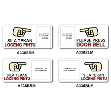 Tak tekan loceng rumah pun. Please Press Door Bell Sila Tekan Loceng Pintu Acrylic Door Sign For Smart Door Bell Transmitter 105x220mm We Accept Customer Order Lazada