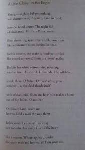 A Little Closer To The Edge By Ocean Vuong Words Of Wisdom Words Poems