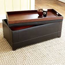 Brown Owen Bi Cast Leather Ottoman Leather Ottomans Living Room Ottoman In Living Room Leather Ottoman