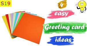 Create custom greeting cards and share them with your family and friends. Make Your Own Greeting Cards At Home Easy Paper Craft Ideas For Kids Greeting Card Ideas Youtube