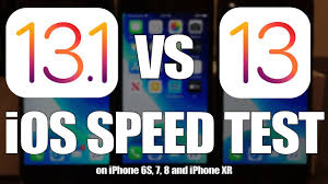 Ios 13 1 Final Vs Ios 13 Speed Test On Iphone 6s 7 8 And Iphone Xr Youtube