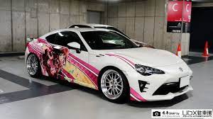 痛車 痛単車 カスタムバイク紹介 秋葉原udx駐車場ブログ 秋葉原udx駐車場 痛車snap no 4063 ゆた 九九組痛車1号車さん 栃木県 少女歌劇レヴュー スタァライト スタァライト九九組仕様 toyota 86 車 86 トヨタ 秋葉原