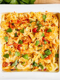 Add olive oil, seasoning and parmesan cheese to the pasta. Tiktok Baked Feta Pasta Recipe How To Make It Even More Amazing