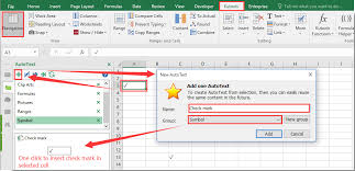 How To Add Check Mark In A Cell With Double Clicking In Excel Excel Microsoft Excel Cell