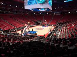 Detroit Pistons Seating Chart Map Seatgeek